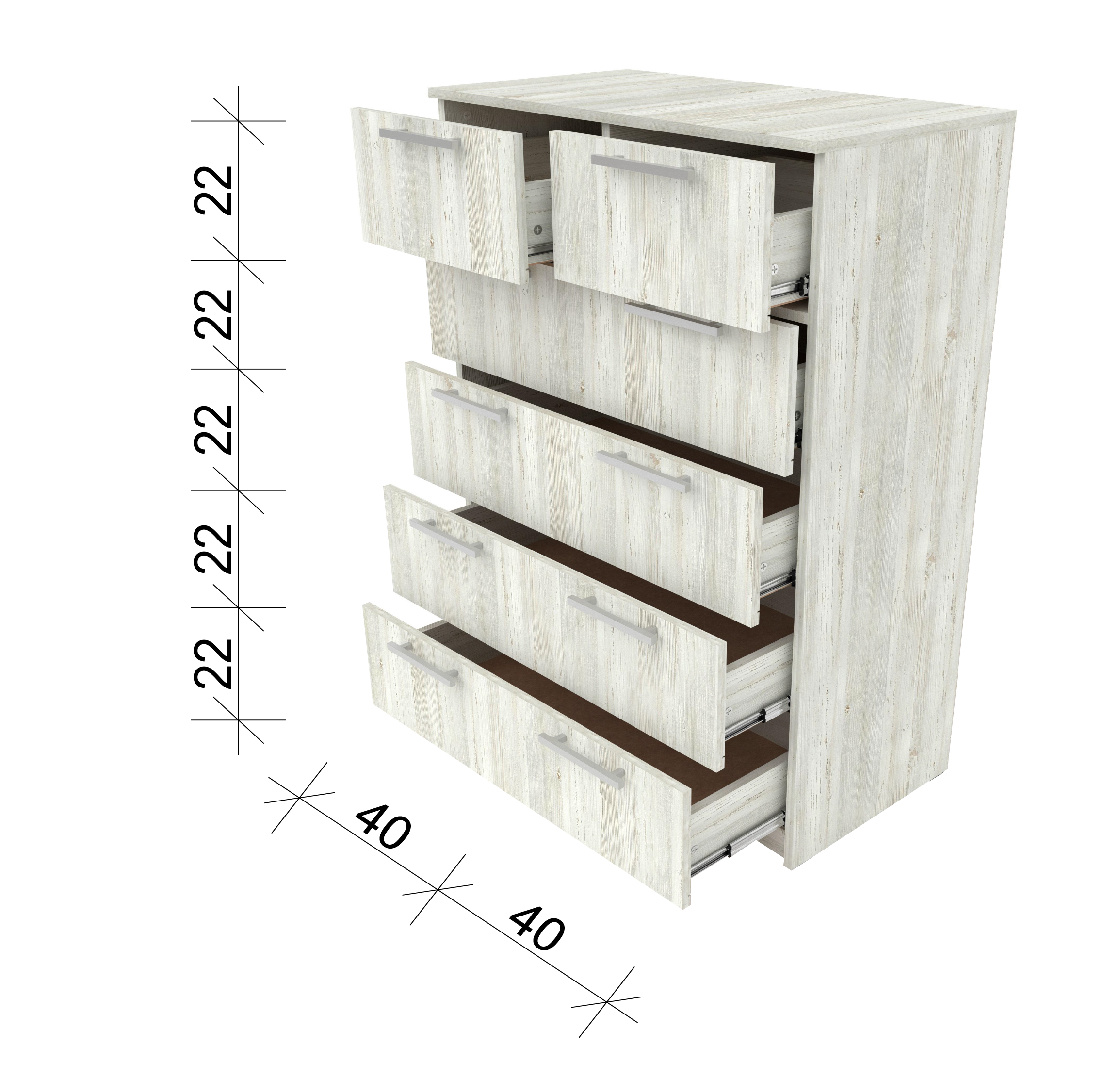 Комод ТВОЙ 120*80*43 см в Барнауле купить