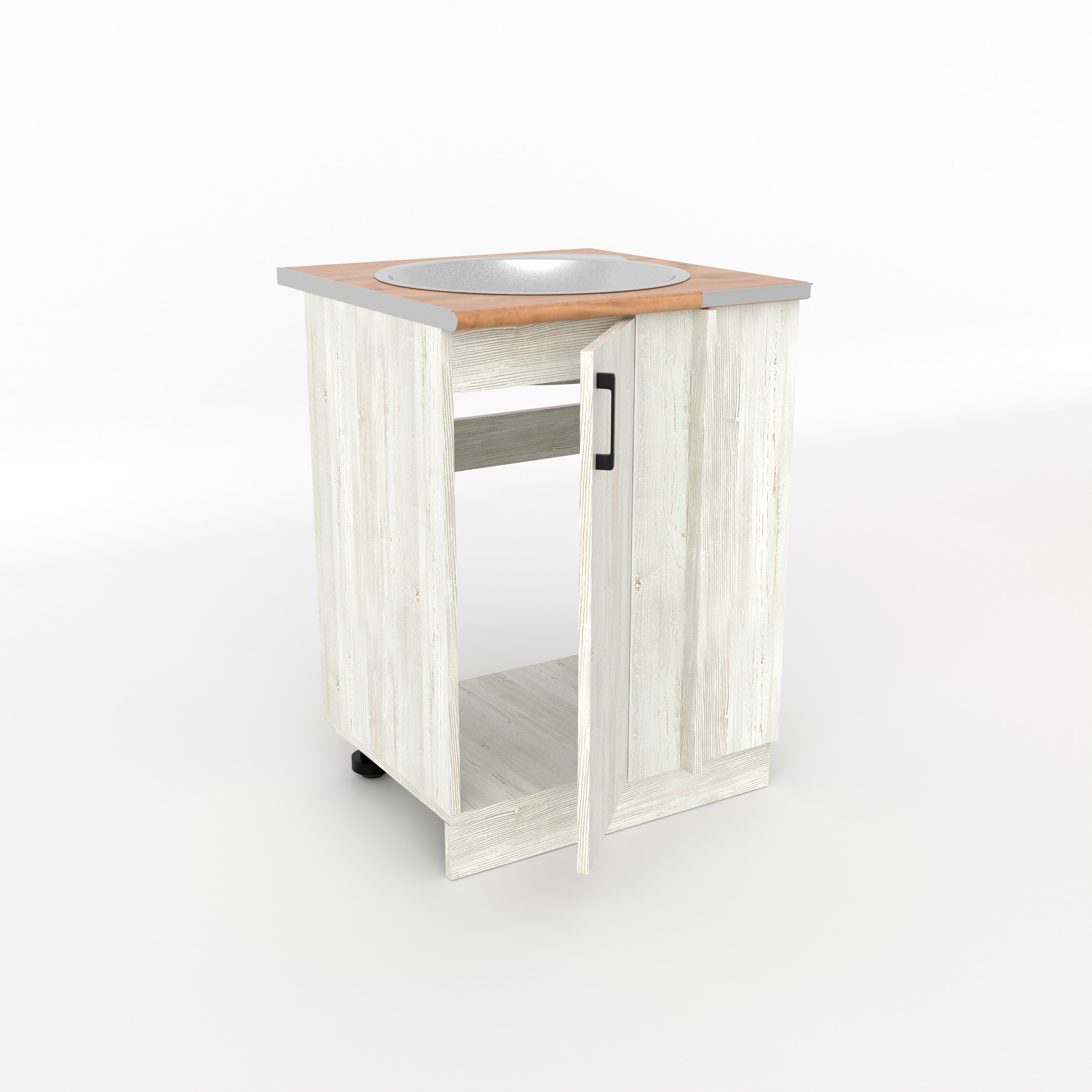 Тумба п/раков 60 см угловая Сосна в Барнауле купить