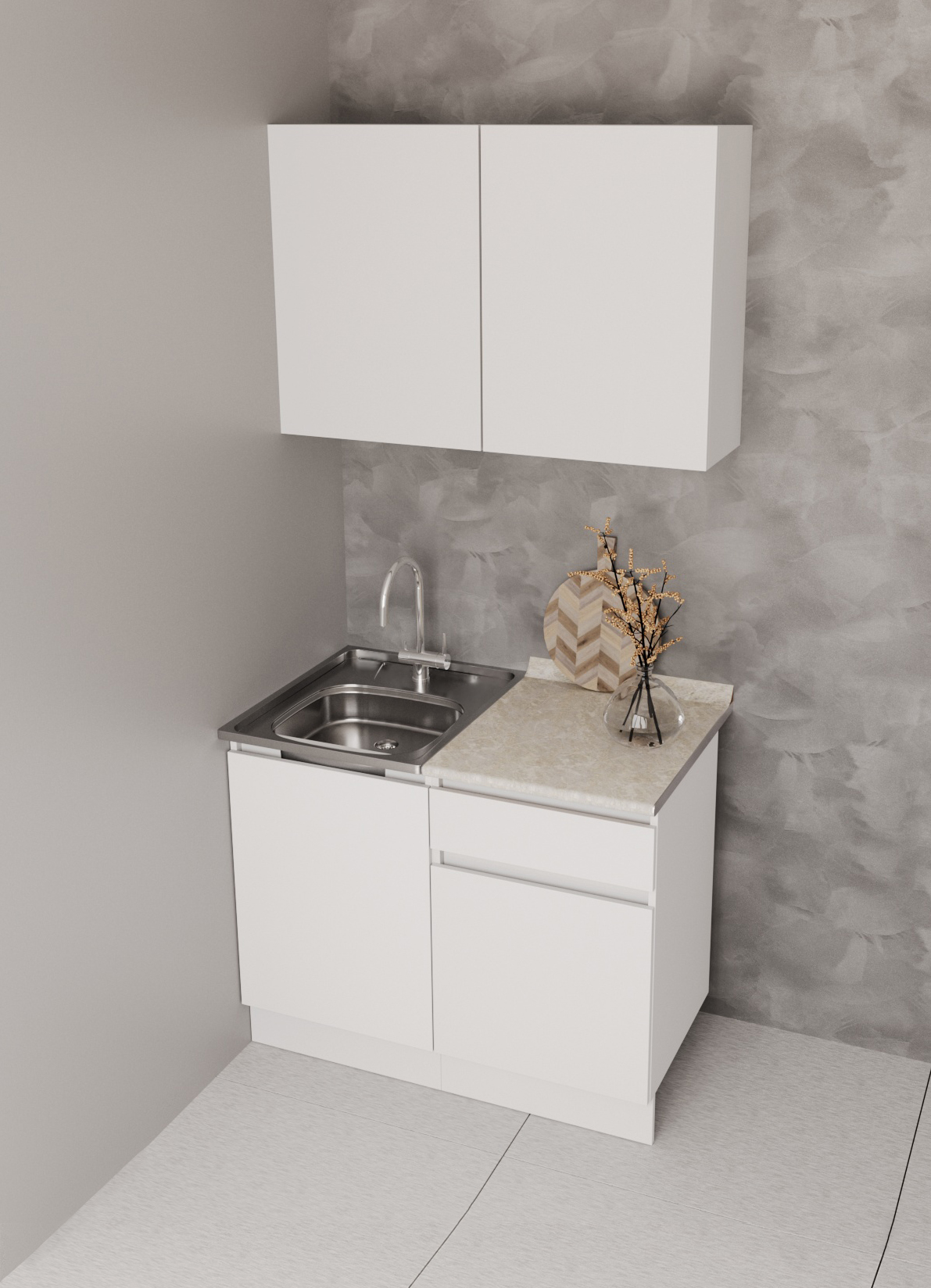 Кухонный гарнитур Лайт 1м. в Барнауле купить