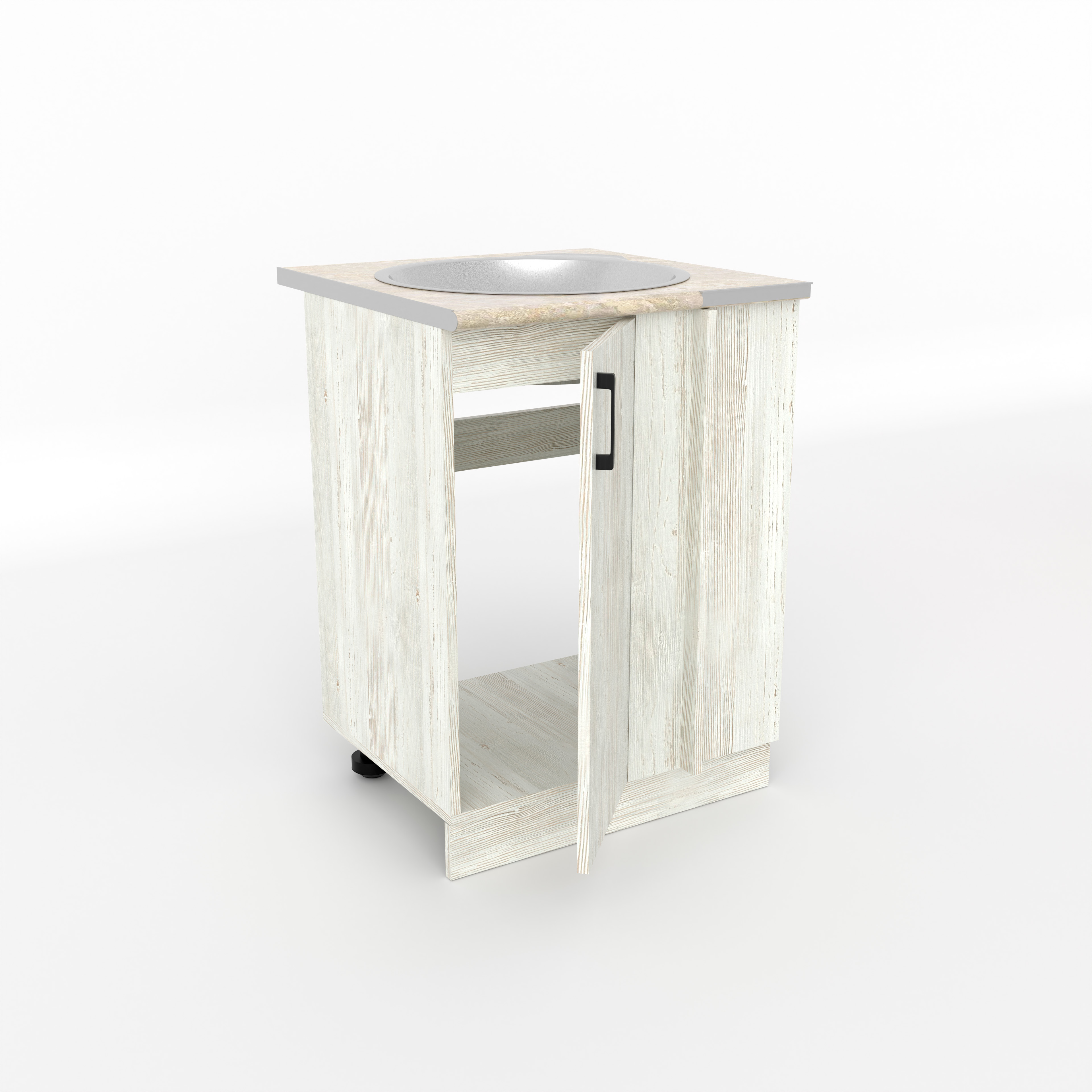 Тумба п/раков 60 см угловая Сосна в Барнауле купить