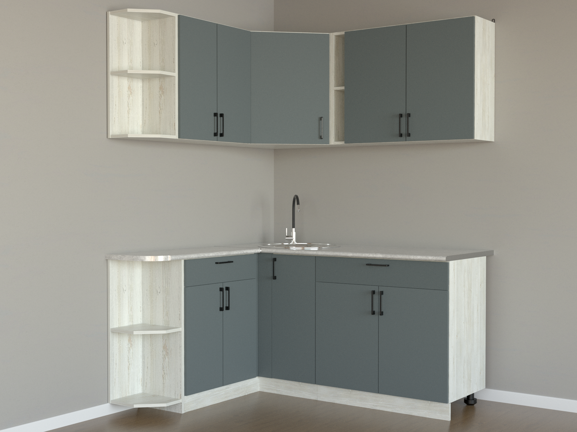 Кухонный гарнитур угловой №4 в Барнауле купить