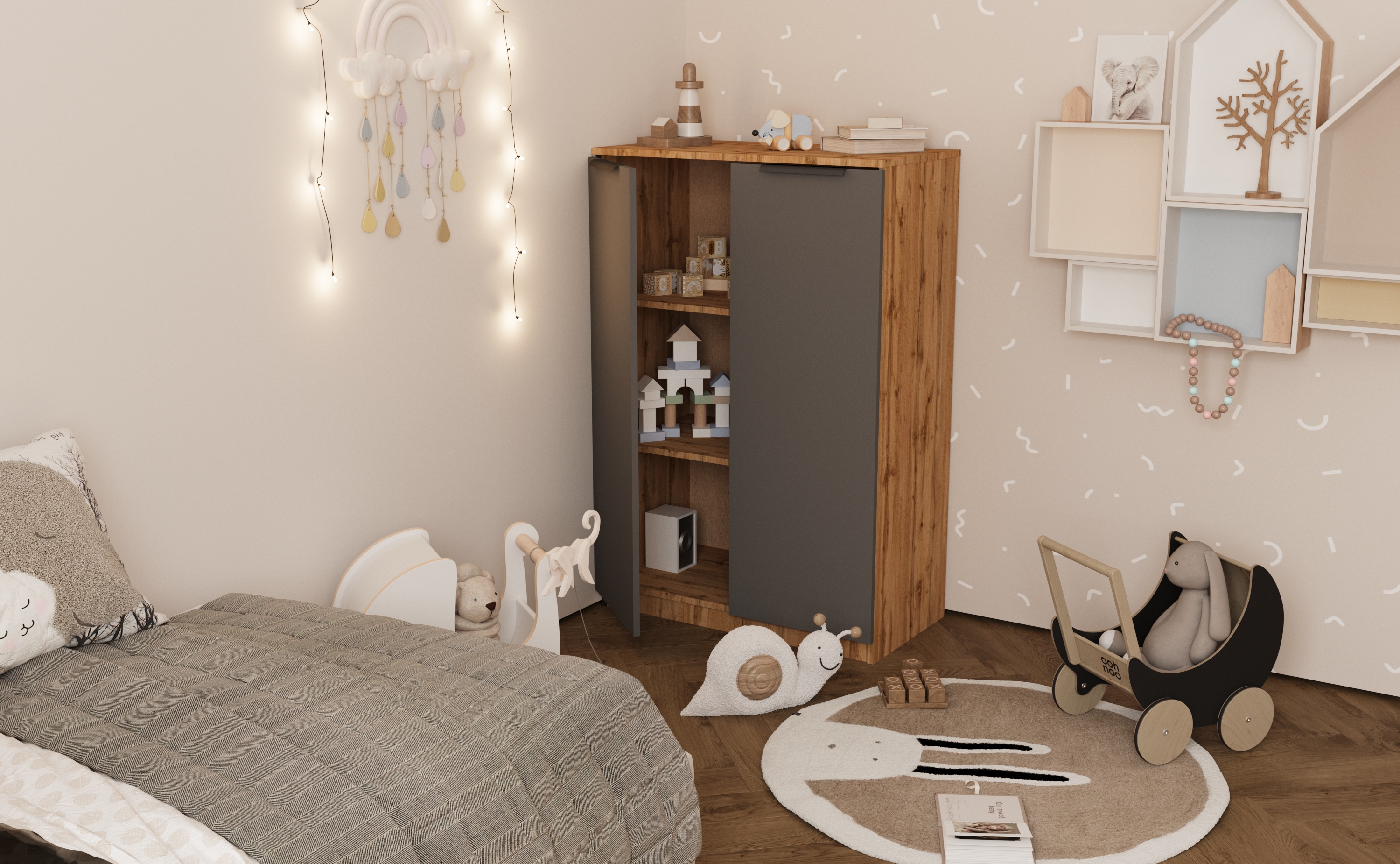 Шкаф распашной СМАРТ 120*80*43 в Барнауле купить