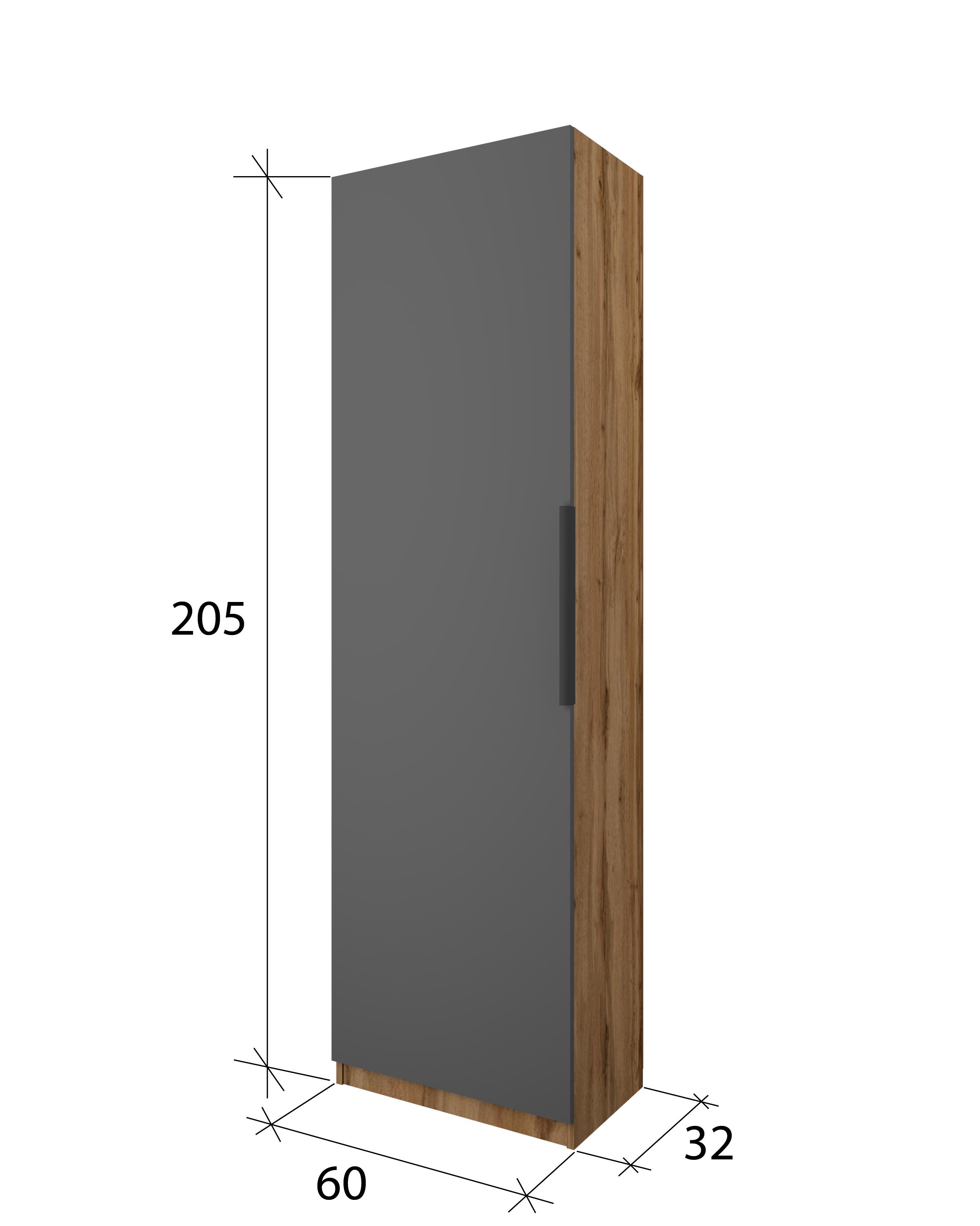 Шкаф 205*60*35 см в Барнауле купить