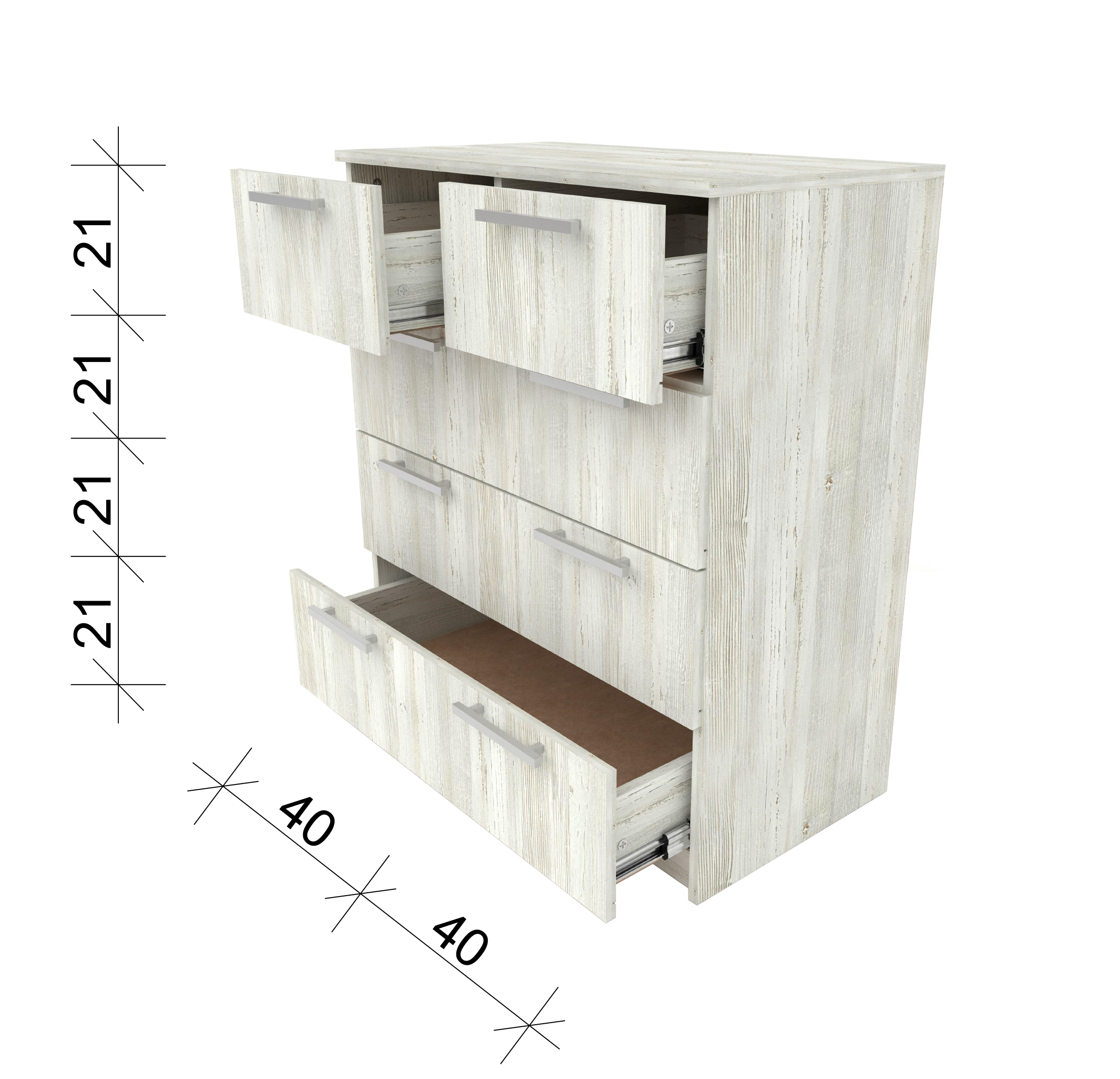 Комод ТВОЙ 90*80*43 см в Барнауле купить