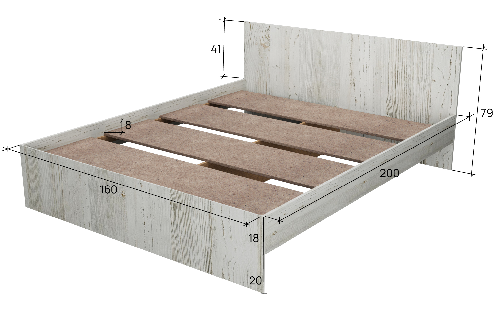 Кровать 160*200 см в Барнауле купить