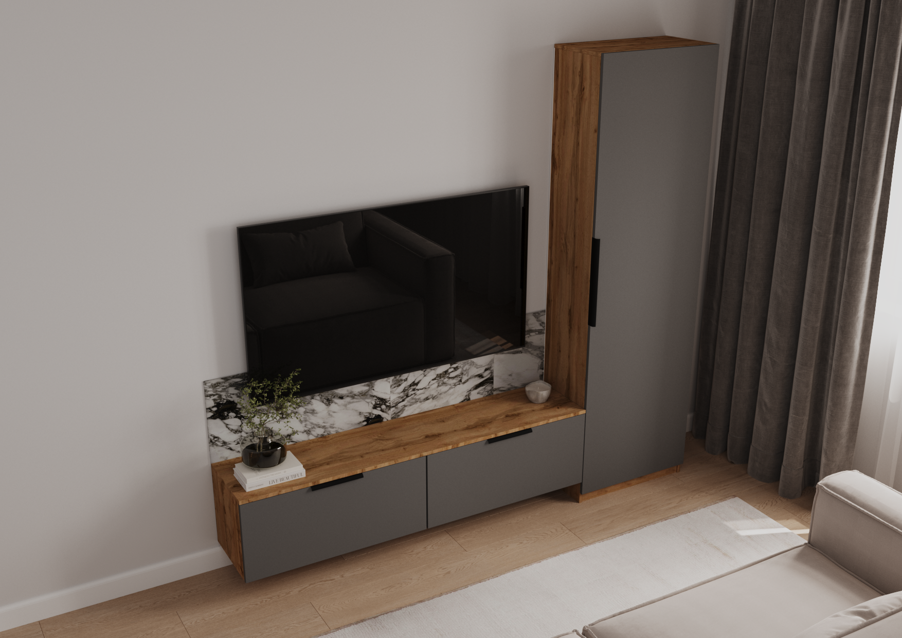 Шкаф 205*60*35 см в Барнауле купить