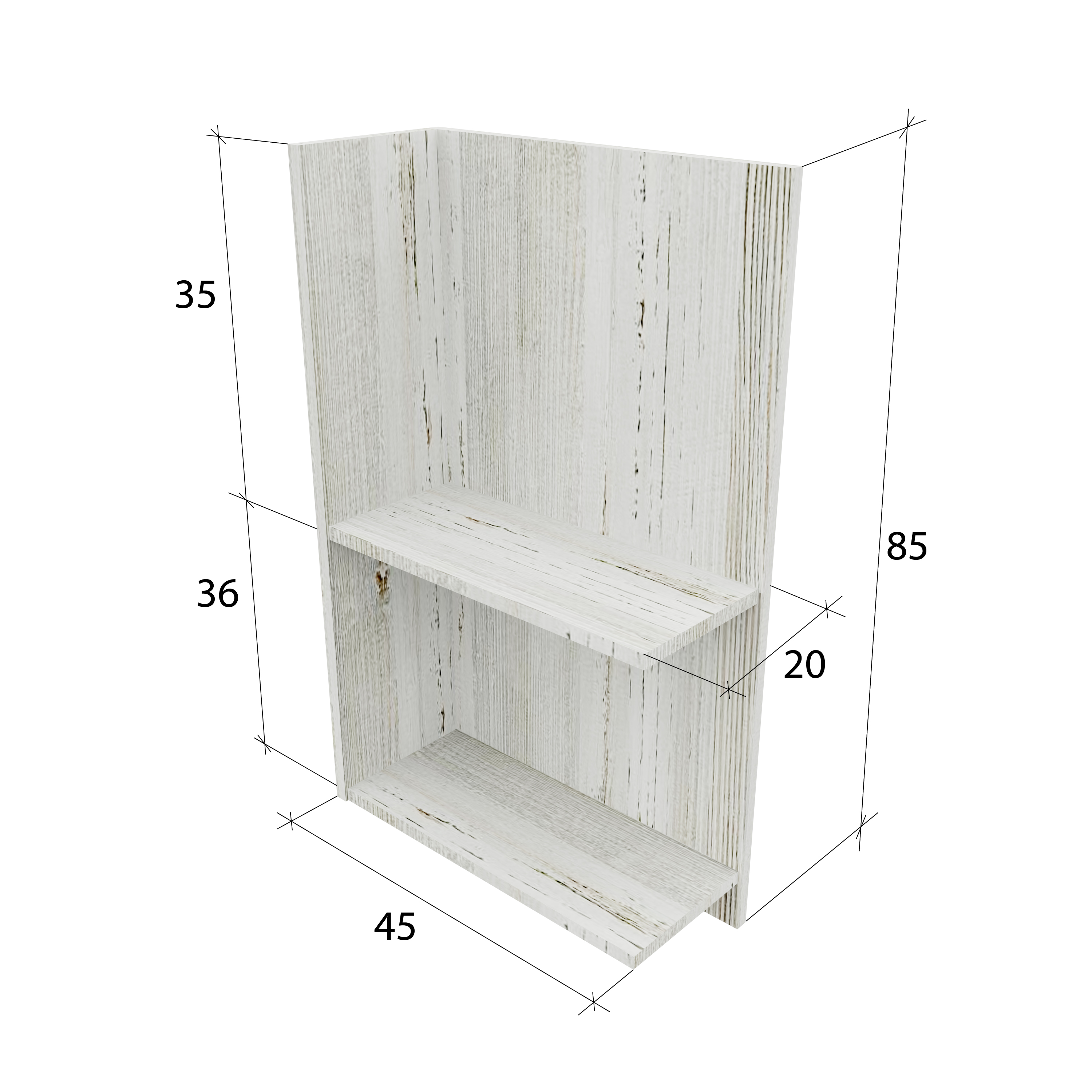 Угловая секция низ 45*20 см в Барнауле купить