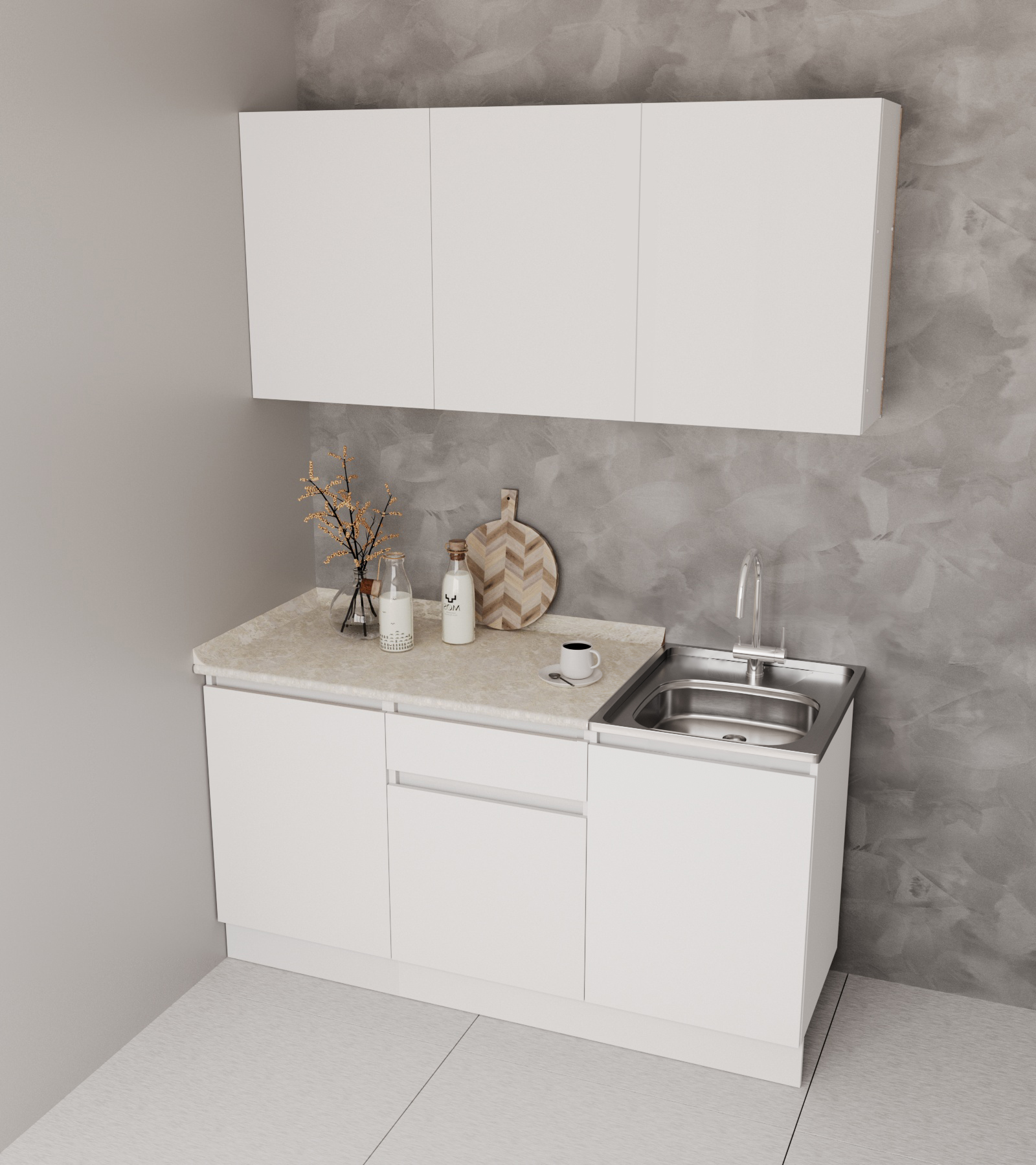 Кухонный гарнитур Лайт 1,5 м. в Барнауле купить