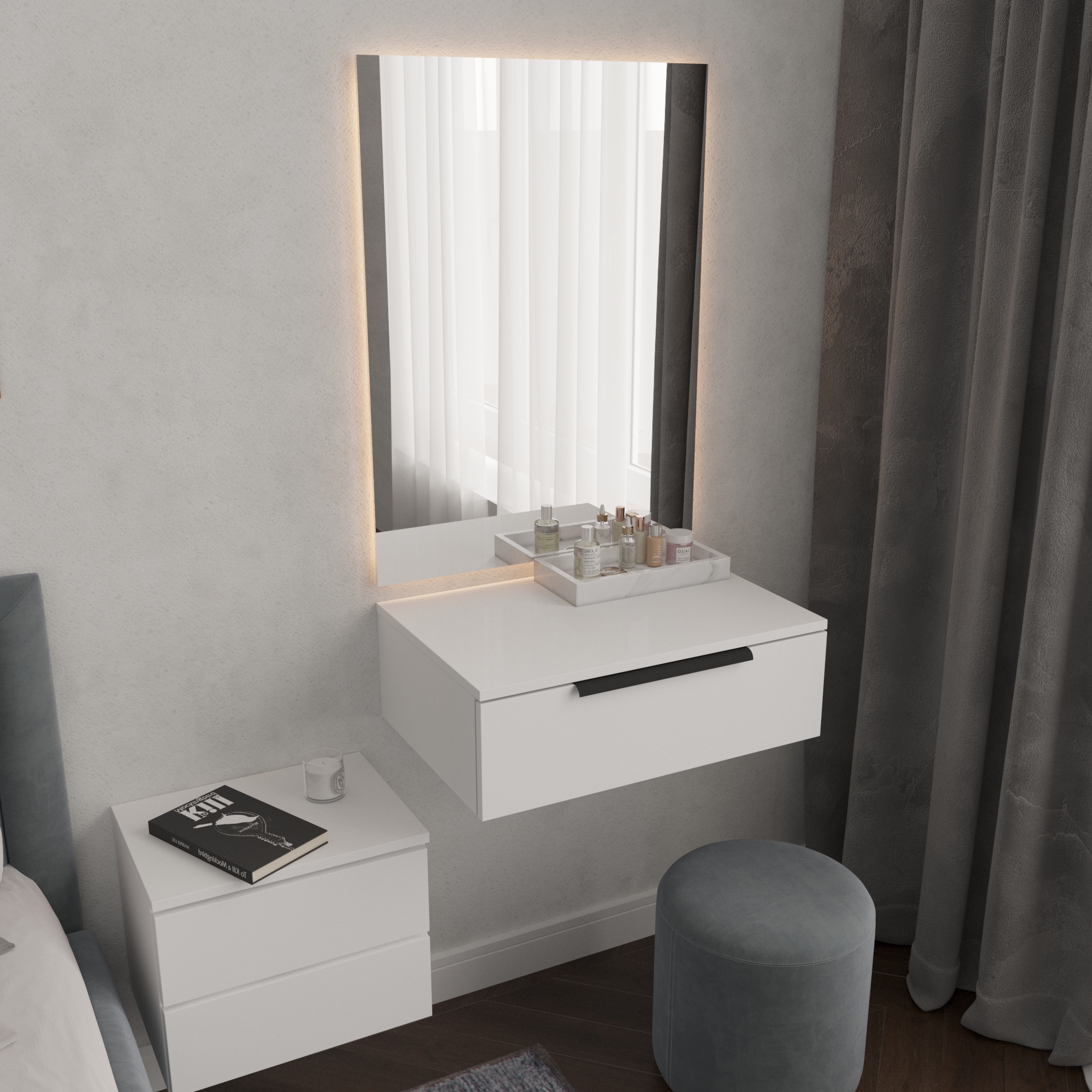 Зеркало с подсветкой 60*80 см. в Барнауле купить