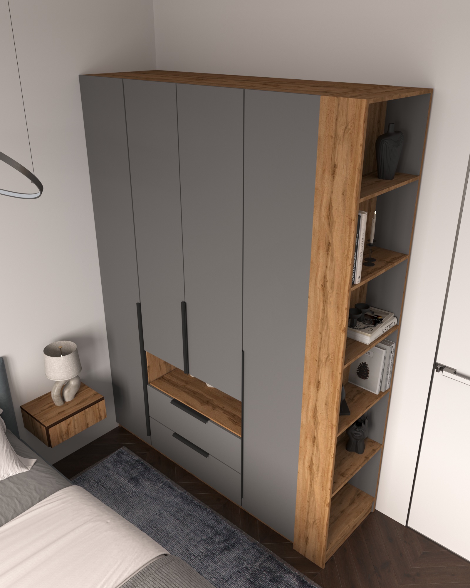 Шкаф СМАРТ 240*160*55 см в Барнауле купить