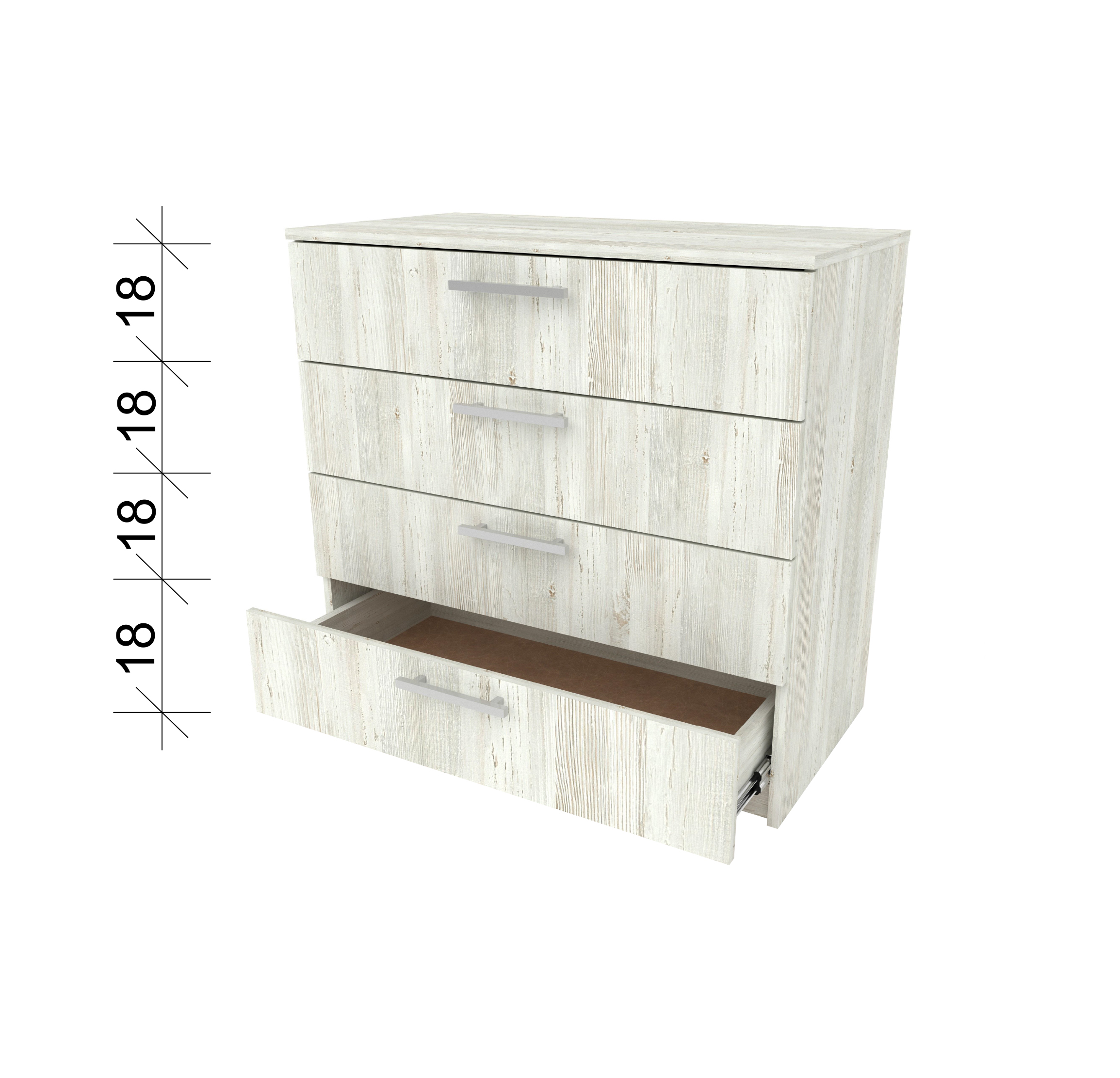 Комод ТВОЙ 80*80*43 см в Барнауле купить