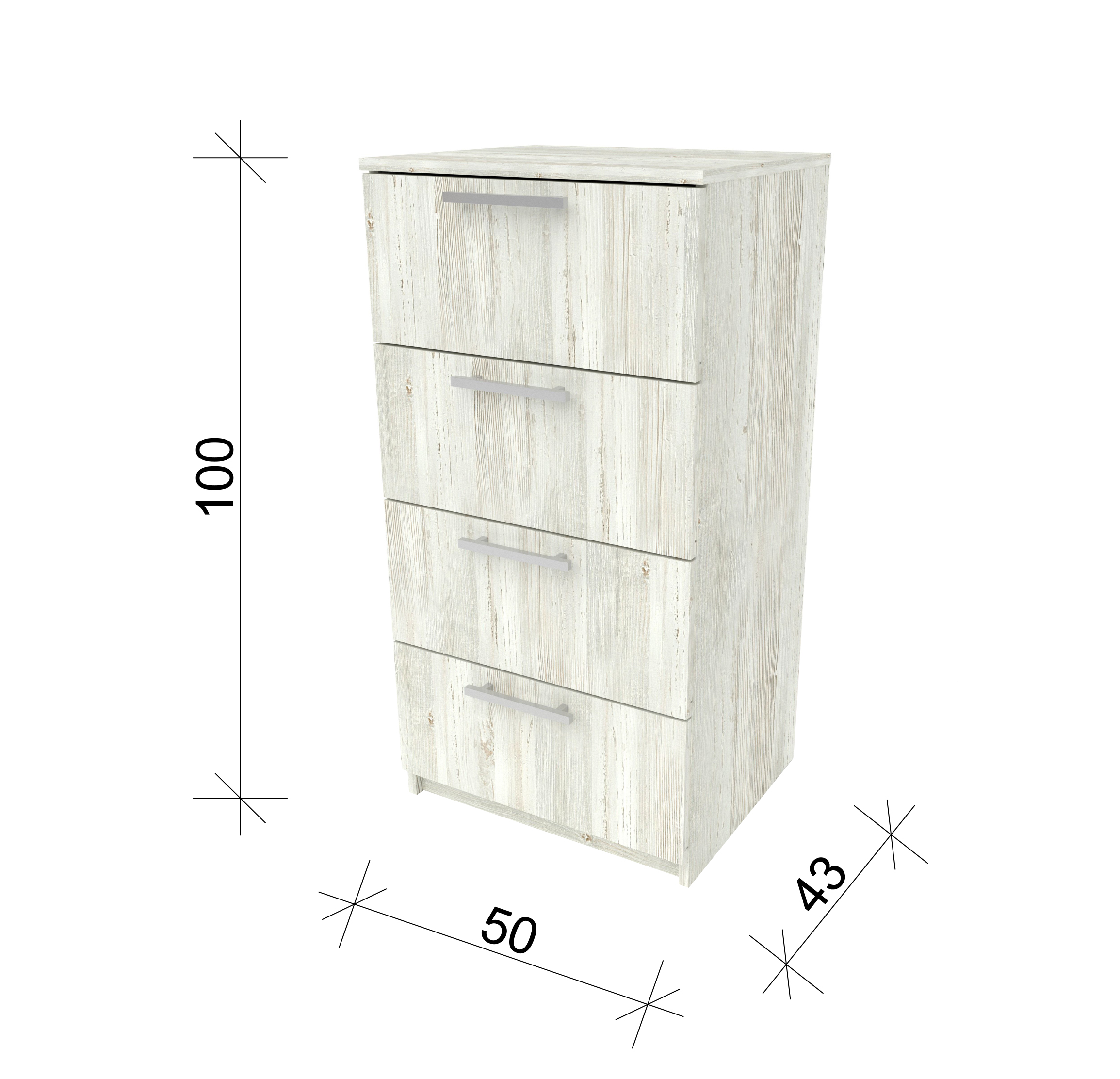 Комод ТВОЙ 100*50*43 см в Барнауле купить