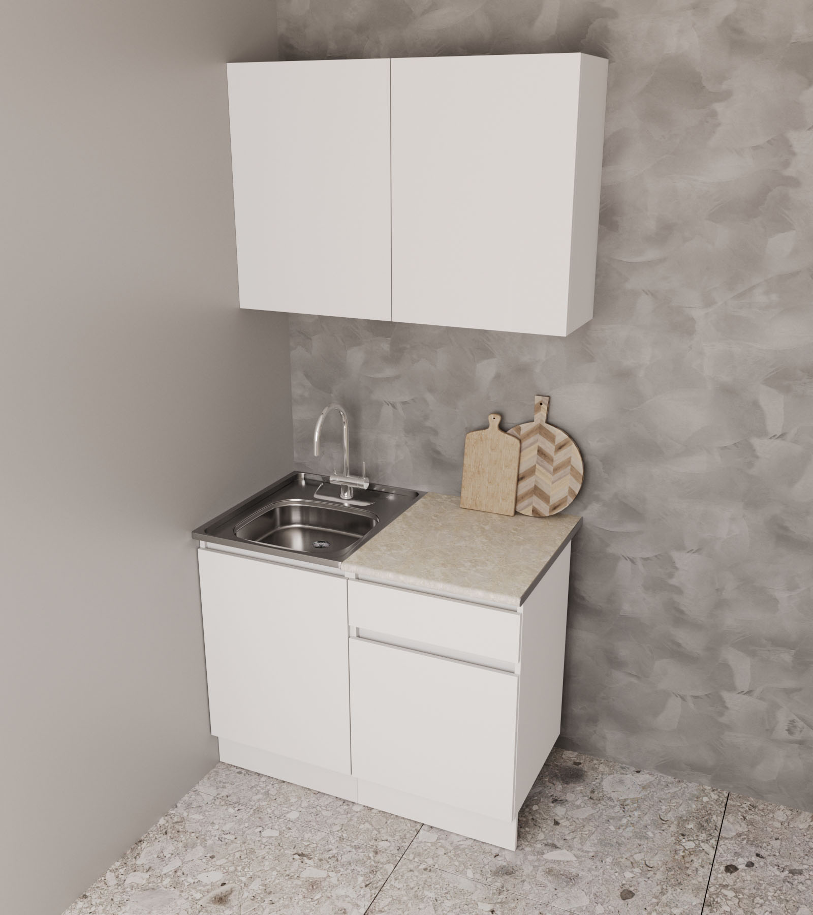 Кухонный гарнитур Лайт 1м в Барнауле купить