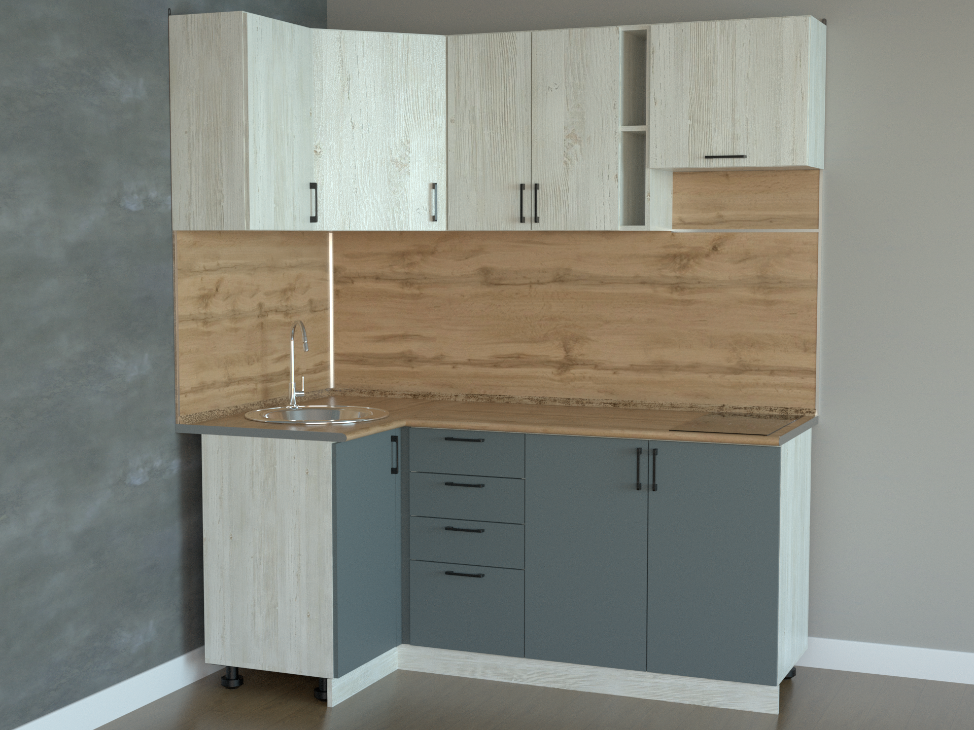 Кухонный гарнитур угловой №5 в Барнауле купить