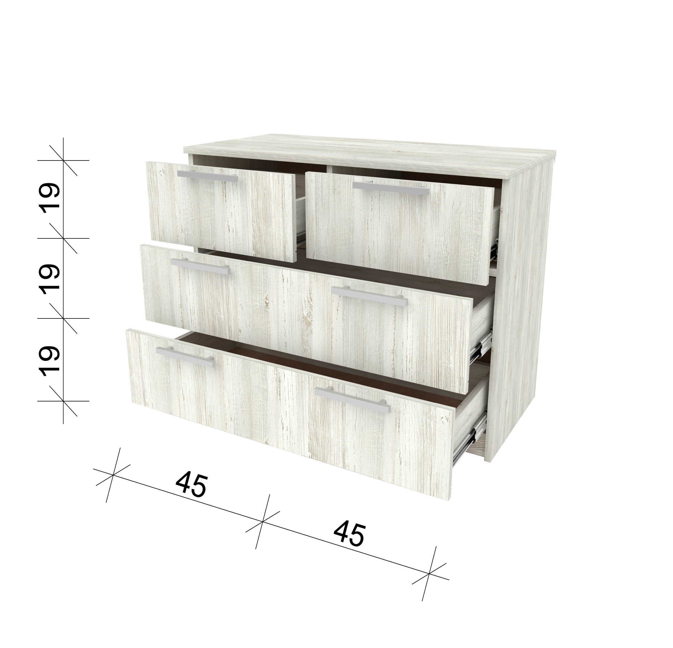 Комод ТВОЙ 65*90*43 см в Барнауле купить