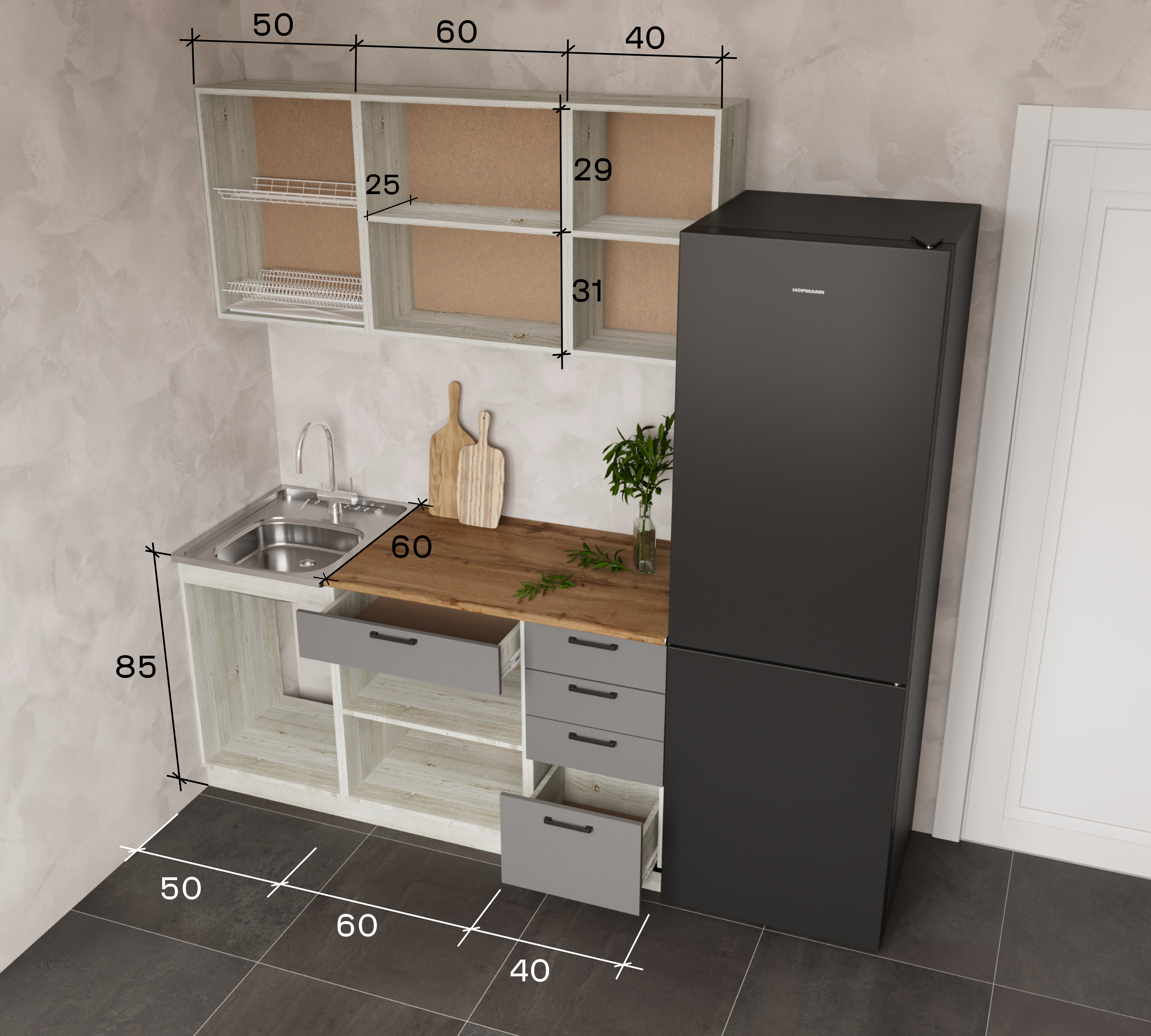 Кухонный гарнитур 1,5 м в Барнауле купить